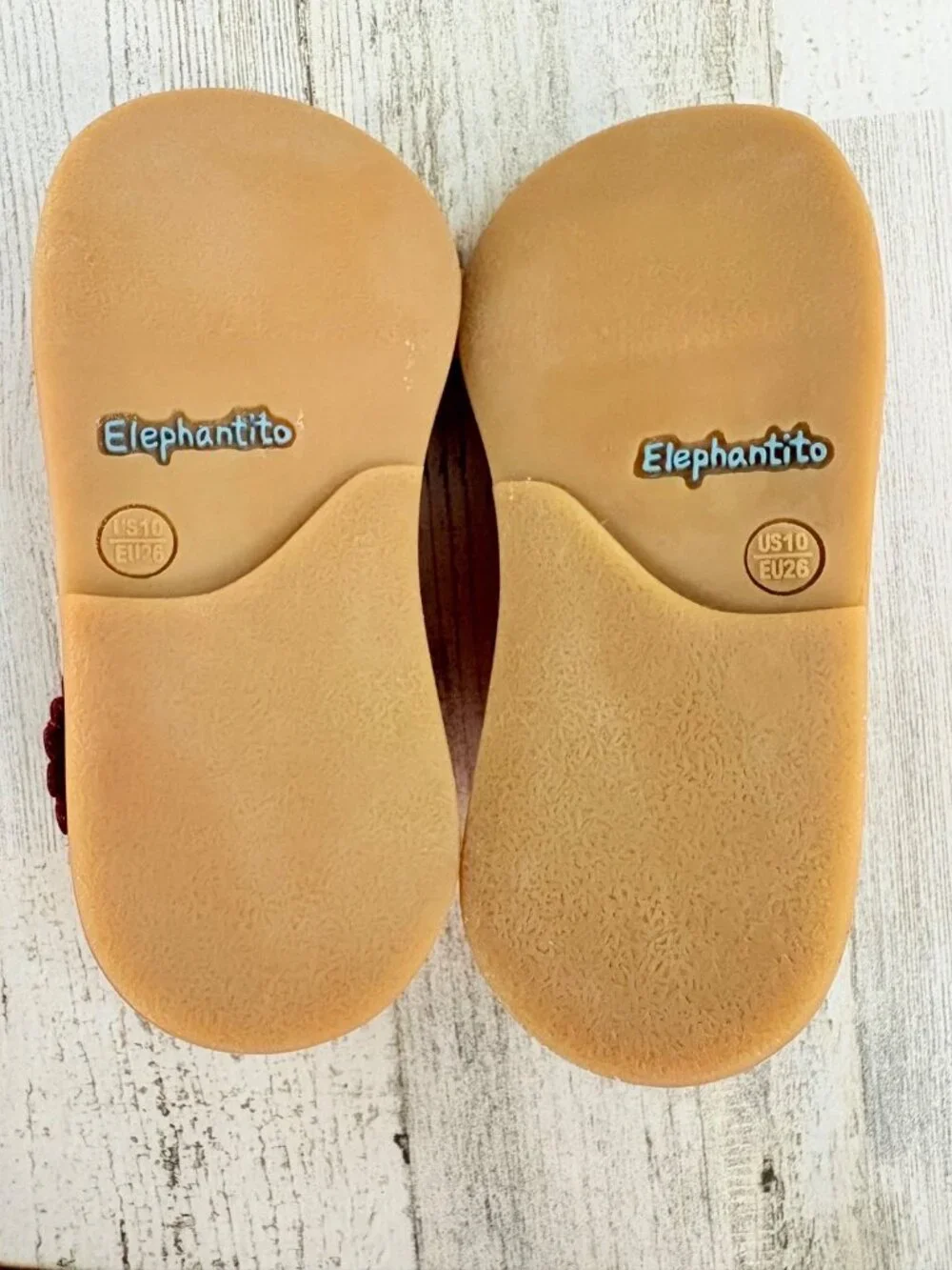 Elephantito Red Patent Mary Jane Shoes Girls Sz 26 10 NEW